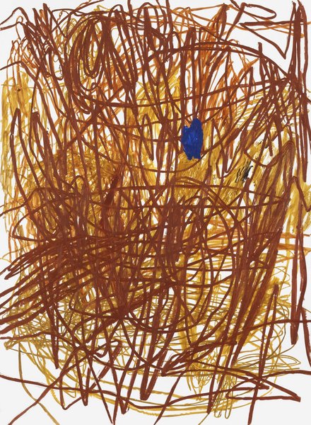 untitled, 2003, oil on aluminum, 59,06 x 43.31 in