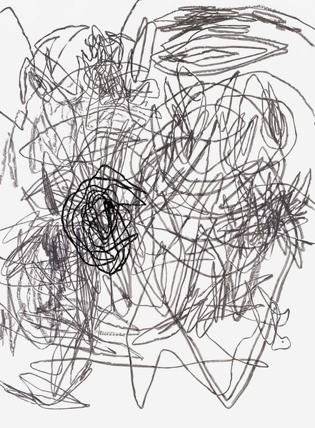 untitled, 2002, oil on aluminum, 118.11 x 86.61 in