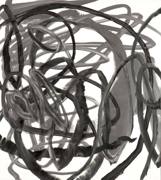 untitled, 2010, lacquer on aluminum, 42.52 x 37.6 in