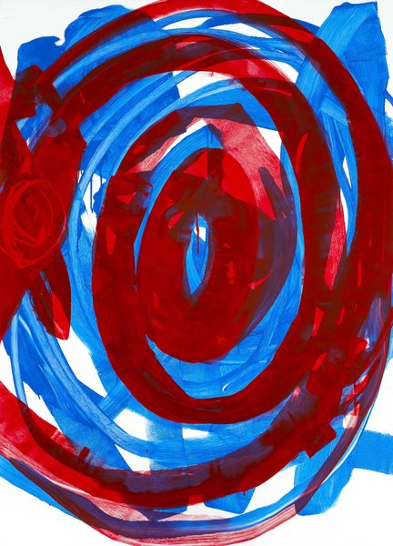 untitled, 2010, lacquer on aluminum, 59.06 x 43.31 in