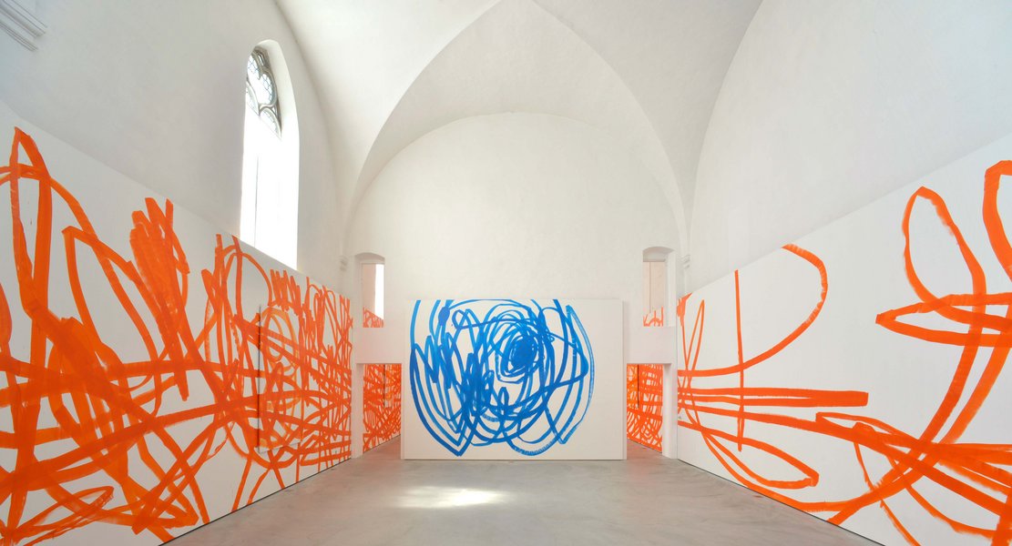 ohne Titel, Acryl, Haus der Kunst St. Josef, Solothurn 2012