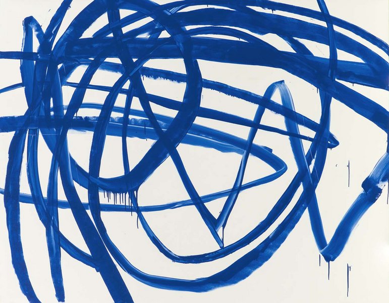 Untitled, 2015, acrylic on aluminum, 66.93 x 85.83 in