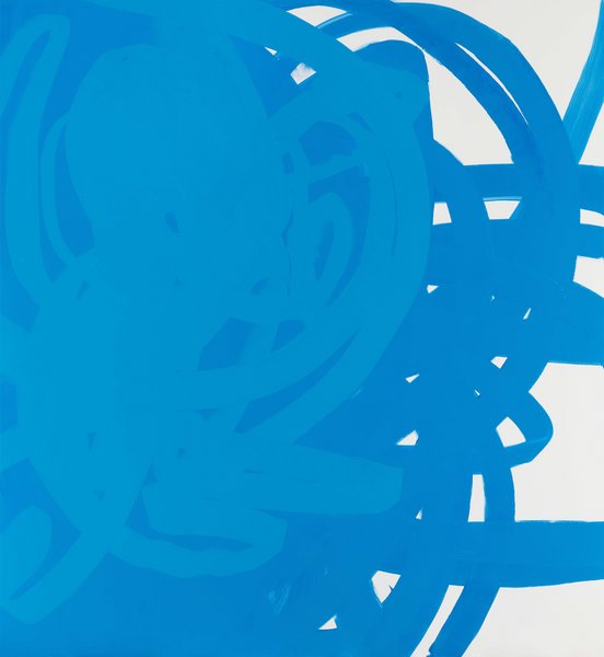 untitled, 2015, acrylic on aluminum, 85.82 x 78.34 in