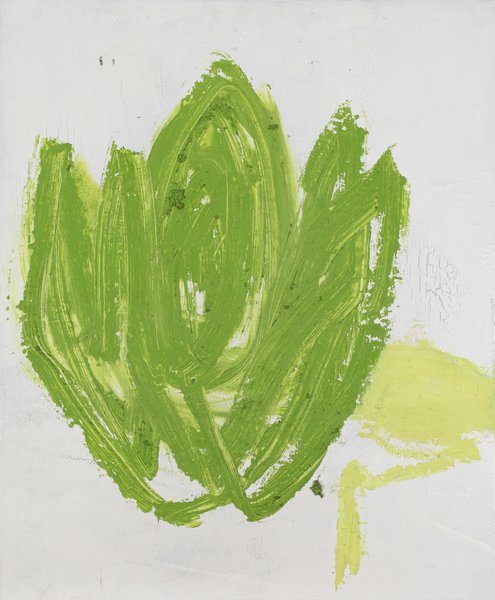 ohne Titel, 1990/2016, Öl auf Holz, 60 x 50 cm