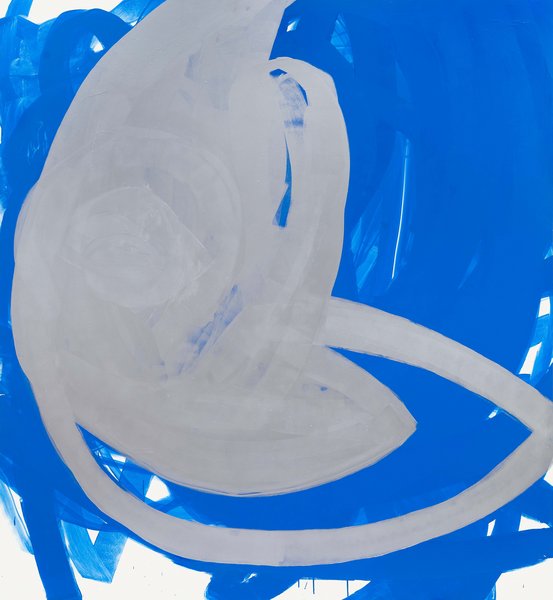 untitled, 2015, acrylic on aluminum, 85.43 x 78.34 in