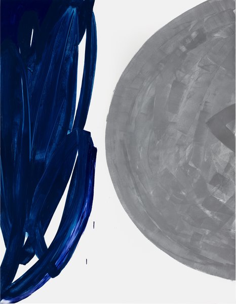 ohne Titel, 2020, Acryl auf Aluminium, 218 x 170 cm